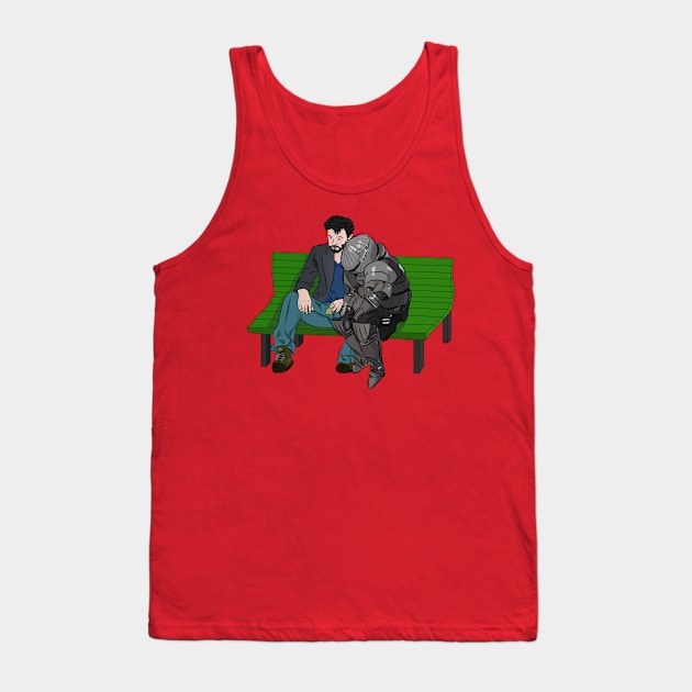 Keanu and Siegmeyer, saddest men in the world Tank Top by DigitalCleo